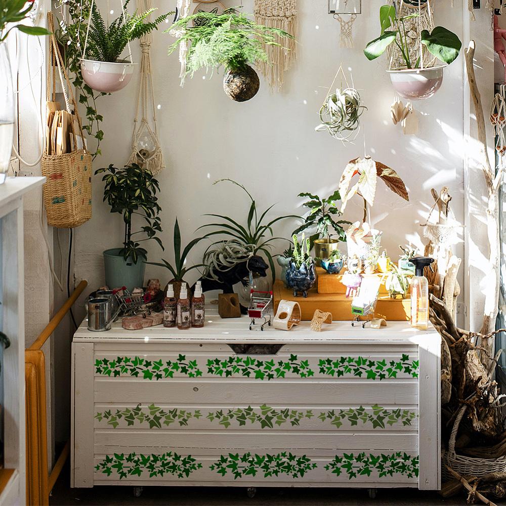 ПЭТ трафареты с вырезами для рисования, для DIY скрапбукинга, фотоальбома, Лист, 30x30 см