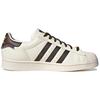 Adidas Superstar Chalk White Brown Unisex Sneakers Cream GY2524