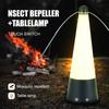 USB-перезаряжаемый вентилятор-репеллент от насекомых Может отгонять мух Летающие вентиляторы для еды Вентилятор-репеллент от мух На открытом воздухе