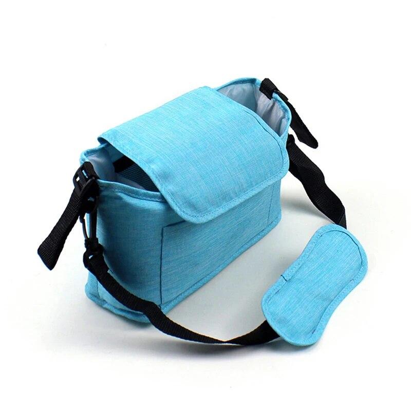 Baby Cart Hanging Bag Multifunctional Waterproof Storage Bags Large-Capacity Storage-Bag Travel Bottle Water Cup Hanging-Bag