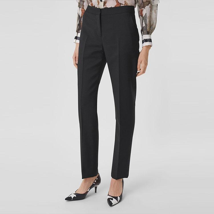 Burberry Брюки костюмные женские черные 80416411