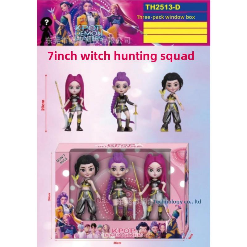 Серия Фигурок Охотника на Ведьм Слепой Пакет Разборка Музыкальная Кукла Модель Куклы Настольное Украшение Брелок