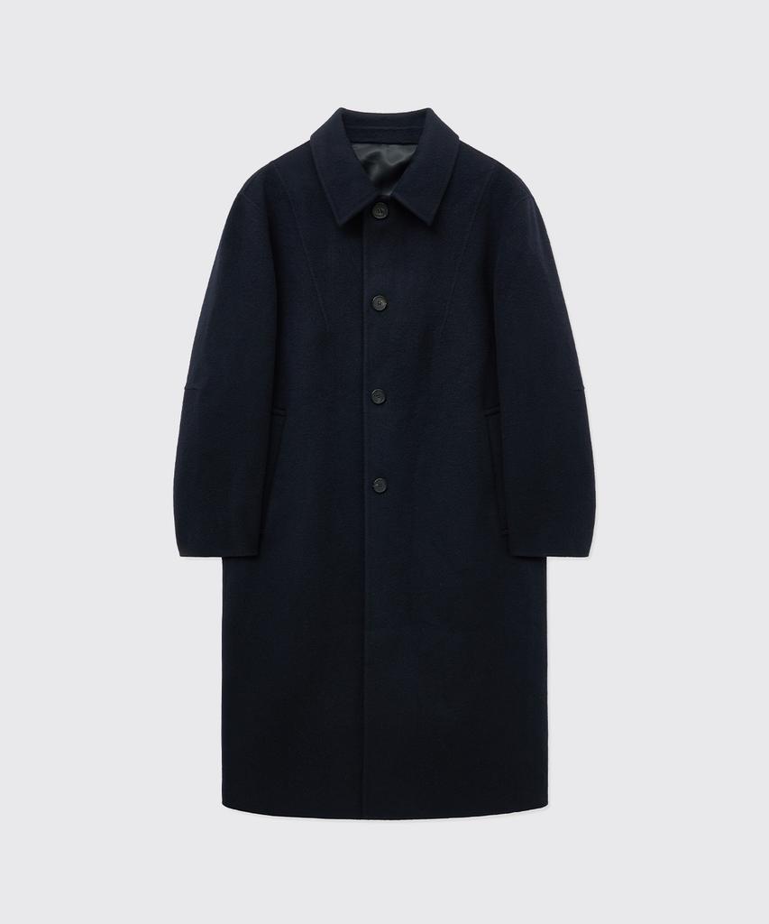 Intempomood Cashmere Blend Handmade Mac Coat_Dark Navy