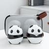 High-end Panda Travel Tea Set Portable Kuaike Cup One Pot Two Cups Ceramic Kung Fu Tea Set Gifts