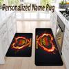 Custom Name Eintracht Frankfurt Flannel Area Rug Kitchen Floor Mat Personalized Home Decoration