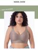 Plus Size Bra for Women Seamless Push Up Bras Comfortable Wireless Ladies Bralette Big Size Active Brassiere Sexy Underwear Mto6XL