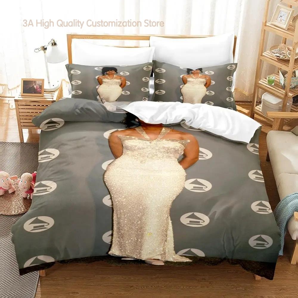 Популярный комплект постельного белья Селены Кинтанилья Односпальный Двуспальный Полный Queen King Размер Комплект для кровати Взрослая спальня Комплекты пододеяльников Комплект простыней