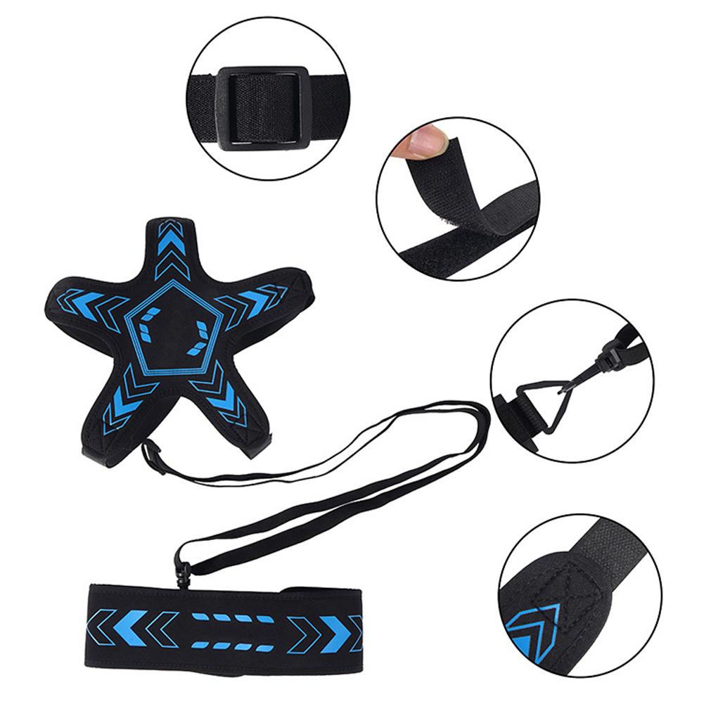 Футбольный тренажер для ударов, футбольный тренировочный пояс, неопреновое футбольное тренировочное оборудование, футбольный тренировочный пояс на талию для детей и взрослых