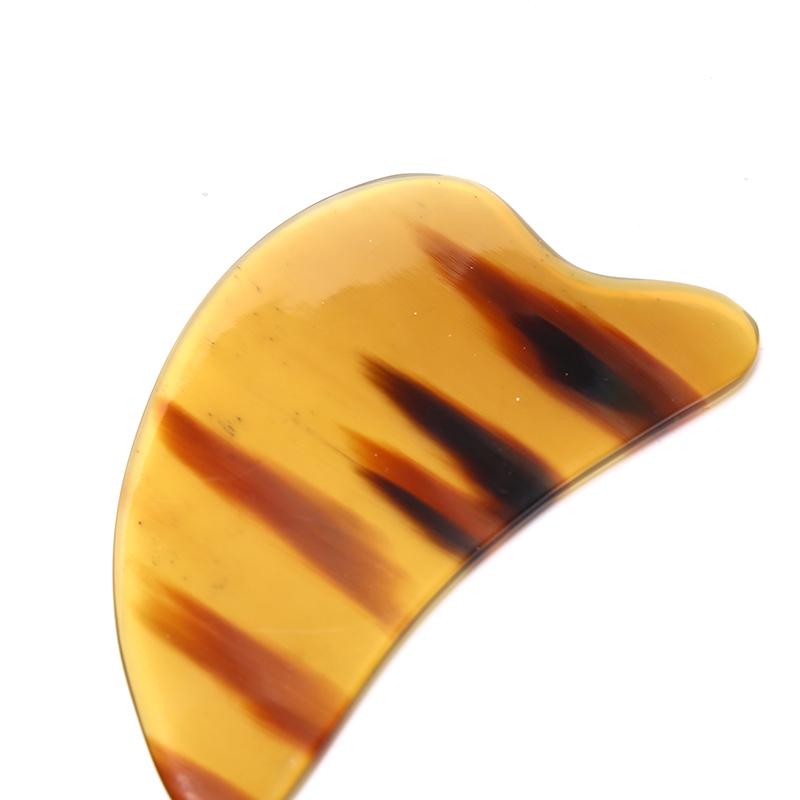 Натуральный бычий рог, доска Гуа Ша, скребок для гуаши, массажер для лица, подтяжка лица, скребок