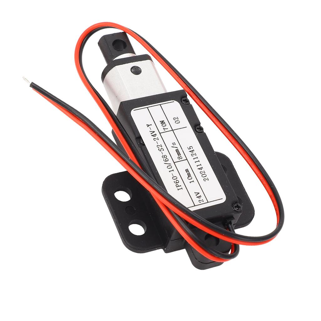 24V Mini Electric Linear Actuator 10mm Stroke 70N Thrust 8mms Linear Motion Actuator for Factory