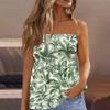 Летние топы-трубы для женщин, милая сексуальная футболка без рукавов с открытыми плечами и цветочным принтом