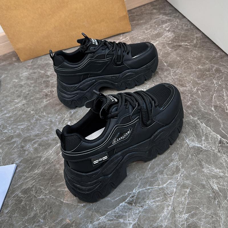 Fashion 2024 Fashion Casual Platform Sneakers Women Spring Autumn New Designer Sports Shoes Female Color Match Zapatillas Mujer