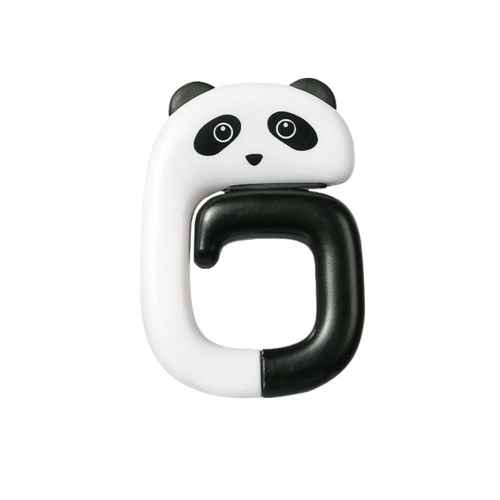 Multifunctional Cute Animal Decorative Panda Hanging Table Hook Key Holder Handbag Hanger Hook