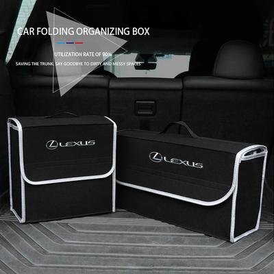 Для ES RX NX LS UX LM LX GX LC RZ IS CT GS RC HS SC TX LBX Автомобильный органайзер в багажник Большой вместимости Складная сумка для хранения