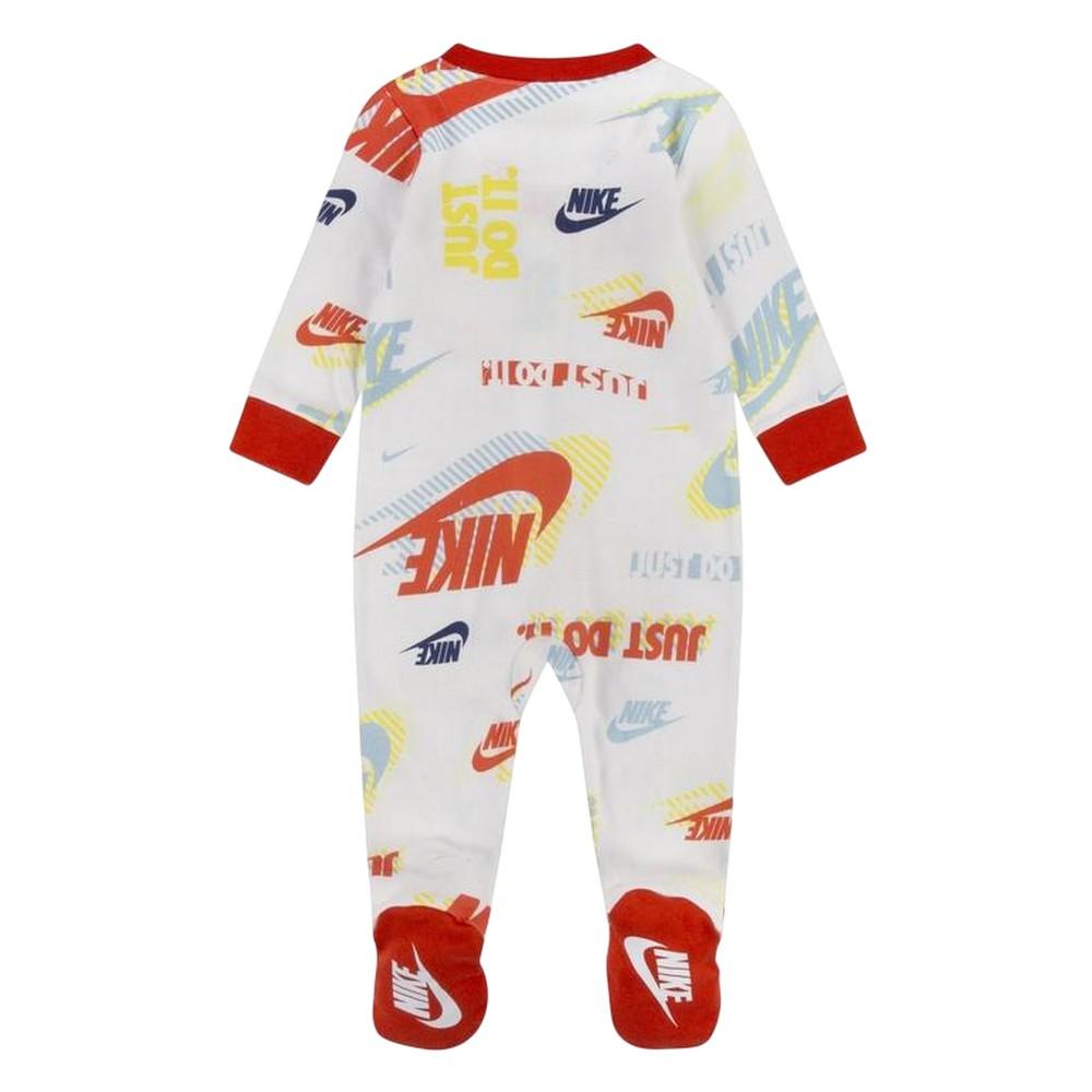 Nike Baby Active Joy Logo Long-Sleeved Sleepsuit