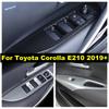 Для Toyota Corolla E210 2024 2025 LHD ! Автоаксессуары Накладка на кнопку стеклоподъемника двери