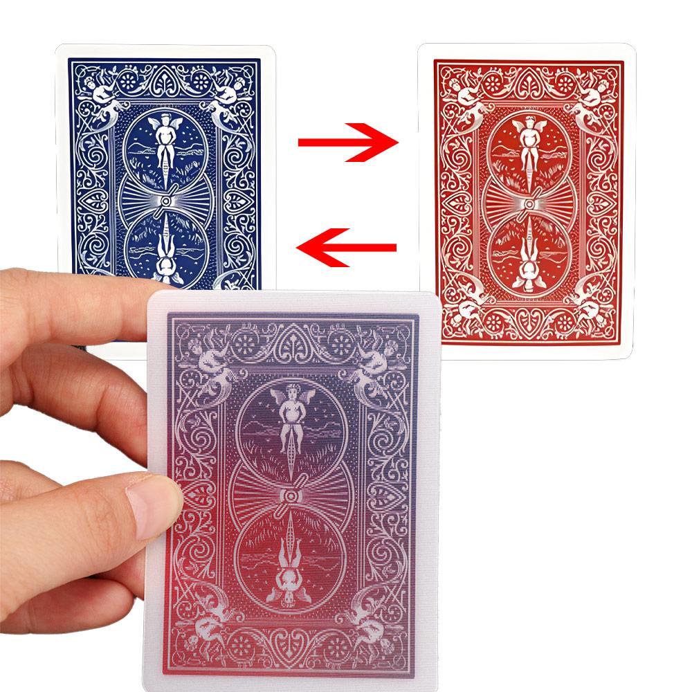 Change Color Card Color Change Close Up Deck Magic Tricks Card Player Magic Props