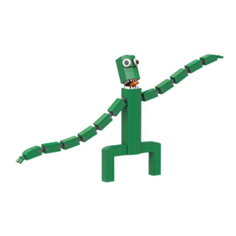 Roblox Радужные друзья Синий Модель строительных блоков Высококачественная Сделай сам Экшн-фигурка