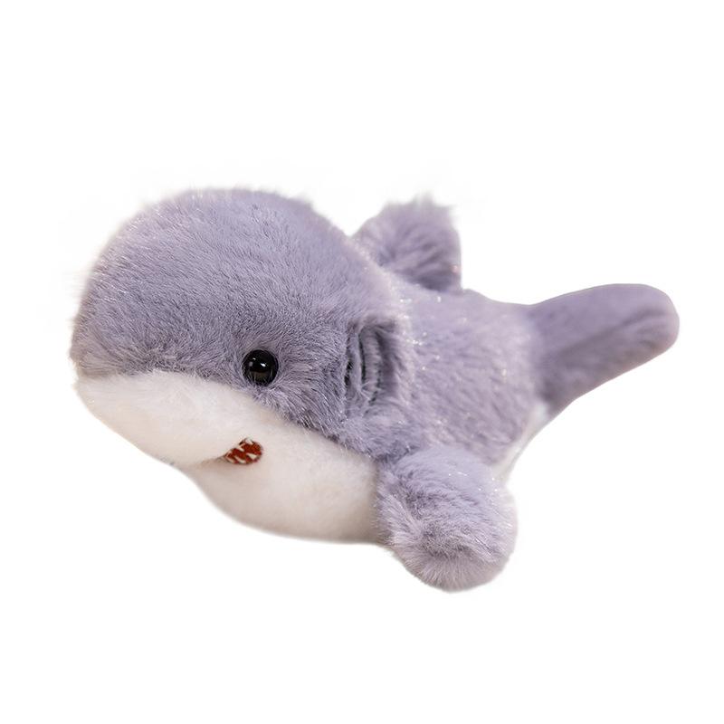 Cute Marine Animals Shark Seal Doll Plush Toy Killer Whale Dolphin Doll Children Soothing Doll