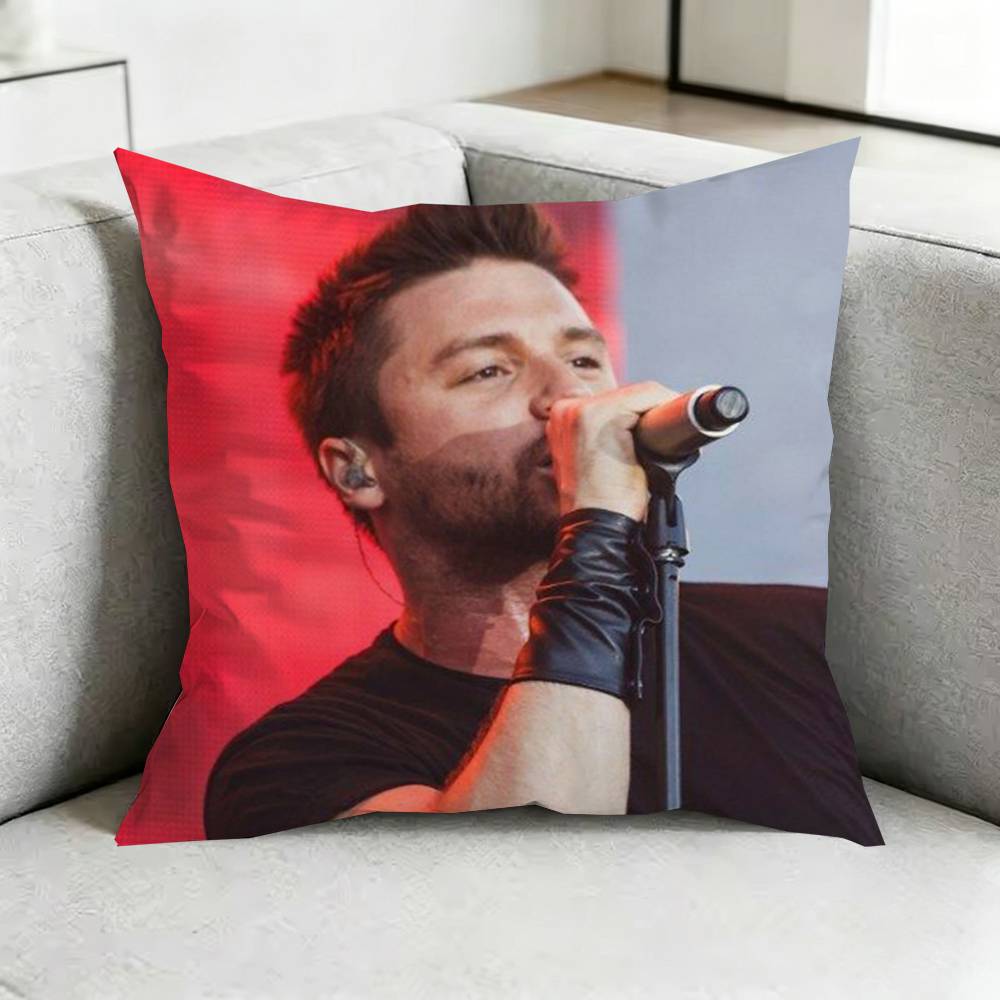 SergeyY Lazarev Singer Pillow Case Square DoubleSided Sofa Cushion Cover Bedroom Bedside Pillow Gift