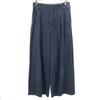 BEAUTY&YOUTH UNITED ARROWS Made In Japan Linen Blend Wide Pants M Navy Women Used