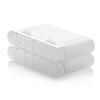 6-Cell 18650 Battery Storage Box, Transparent White