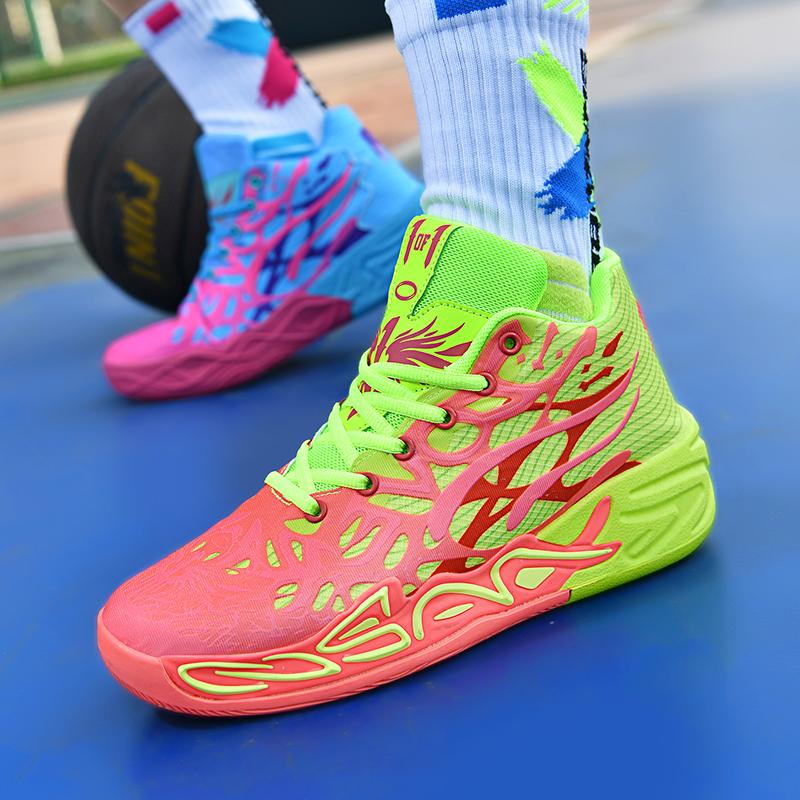 Мужские баскетбольные кроссовки, дышащие, амортизирующие, нескользящие, удобные для бега, тренировок в спортзале, баскетбольные кроссовки для женщин