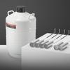 VEVOR Liquid Nitrogen Tank, 30 L Aluminum Alloy Liquid Nitrogen Container, LN2 Tank Dewar with 6 Canisters and Carry Bag with Straps