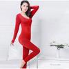 Сексуальное женское нижнее белье Термокомплекты Высокий ворот Длинный рукав Топ и эластичный пояс Низ Удобный костюм
