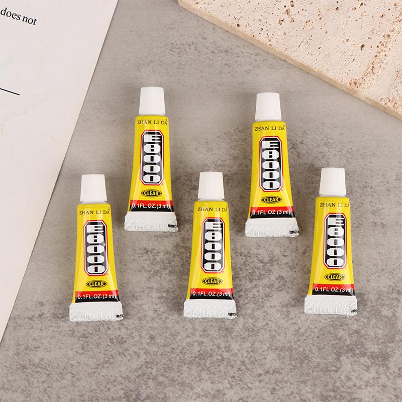 10 шт. 3 мл E8000 жидкий клей прозрачный контактный клей для ремонта сотовых телефонов аппликатор