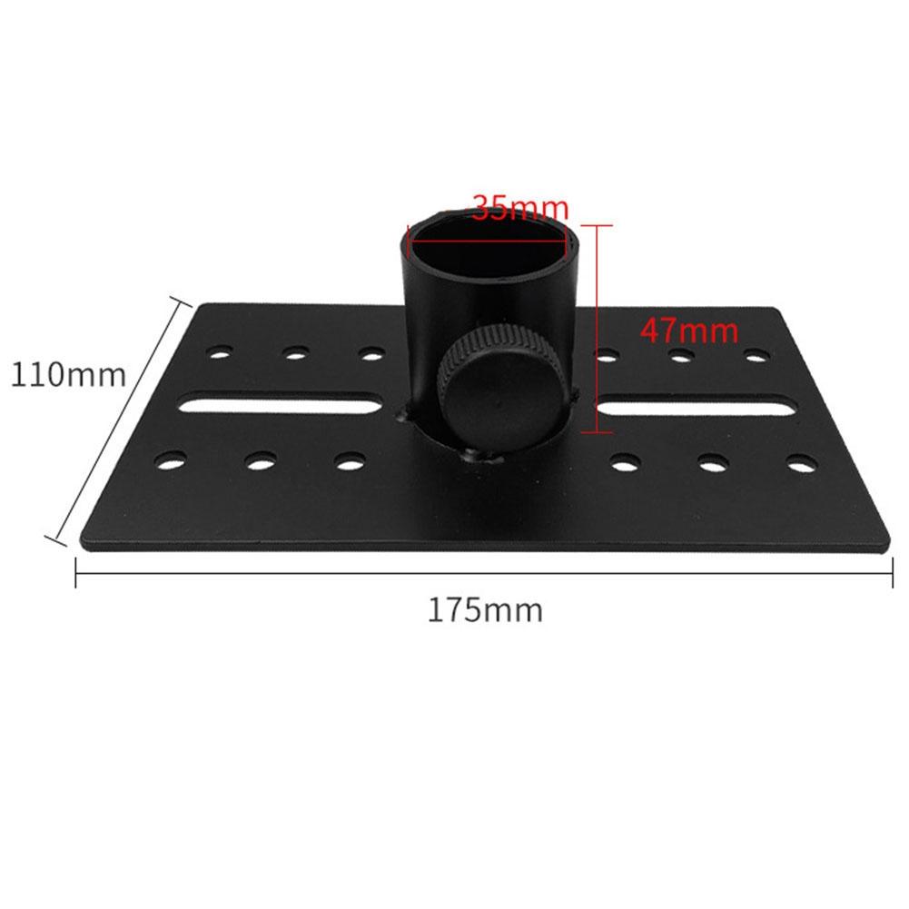 Вращающийся 35-миллиметровый металлический штатив-штатив с верхней крышкой для DJ-колонок