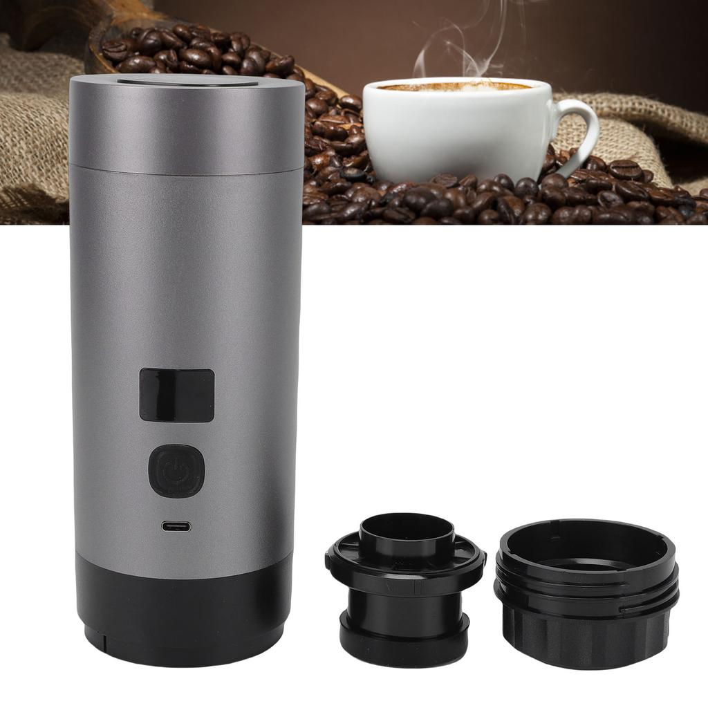 Portable Coffee Maker 3 in 1 Design Fast Heating Digital Display Compact Coffee Maker for Travel Camping
