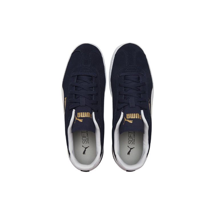 Puma Кроссовки Club Peacoat Unisex Синие Белые Team-Gold 381111-03