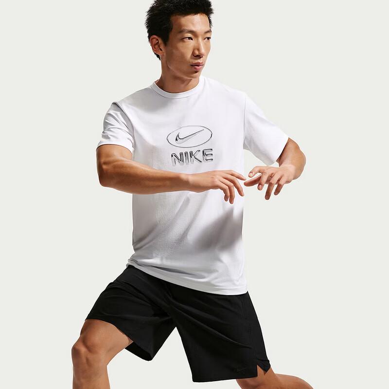 Nike Мужская вязаная рубашка с коротким рукавом