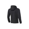 Li-Ning Толстовка с капюшоном Fitness Series Letter Print 3D Cut Zip с длинным рукавом для мужчин, черные топы AWDS093-1