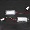 2 Items with can-Bus LED License Plate Light LED Lamps for Focus Fiesta Mondeo Kuga Galaxy S-max
