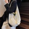 Women's Casual Hollow Out Wicker Woven Ladies Handmade Totes Bag Large Capacity Summer Beach Floral Decor Female's Shoulder Bag