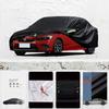 Для Honda Civic Автомобильный чехол от снега, пыли, УФ-лучей, мороза 210T, с защитой от облезания краски и от дождя, Черный