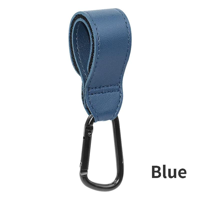 Крючок для коляски из ПУ кожи с вращающимся дизайном для детских колясок