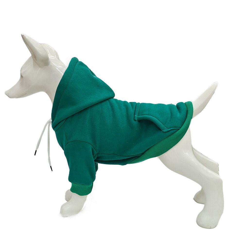 Теплая толстовка с капюшоном для собак, мягкая толстовка с капюшоном для собак, свитер для маленьких и средних собак