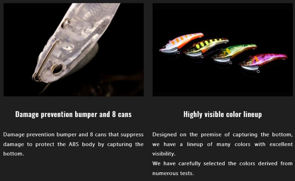 Jackall Тонущая приманка Timon Tricoroll Vib 60 Native Yamame (4351)