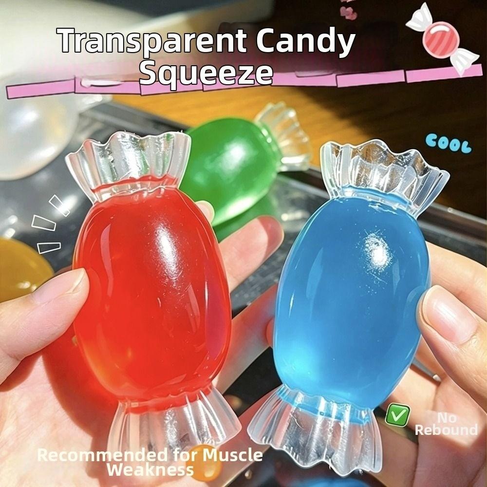 Plasticity Candy Squeeze Toys Anxiety Relief TPR Fidget Toy Realistic Candy Pinch Office Desk Toy