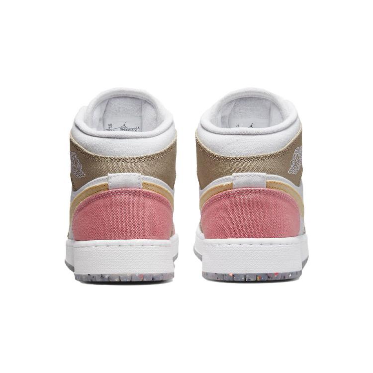 Jordan 1 Mid SE Пастельный Ярко-зеленый Grind GS DJ0338-100