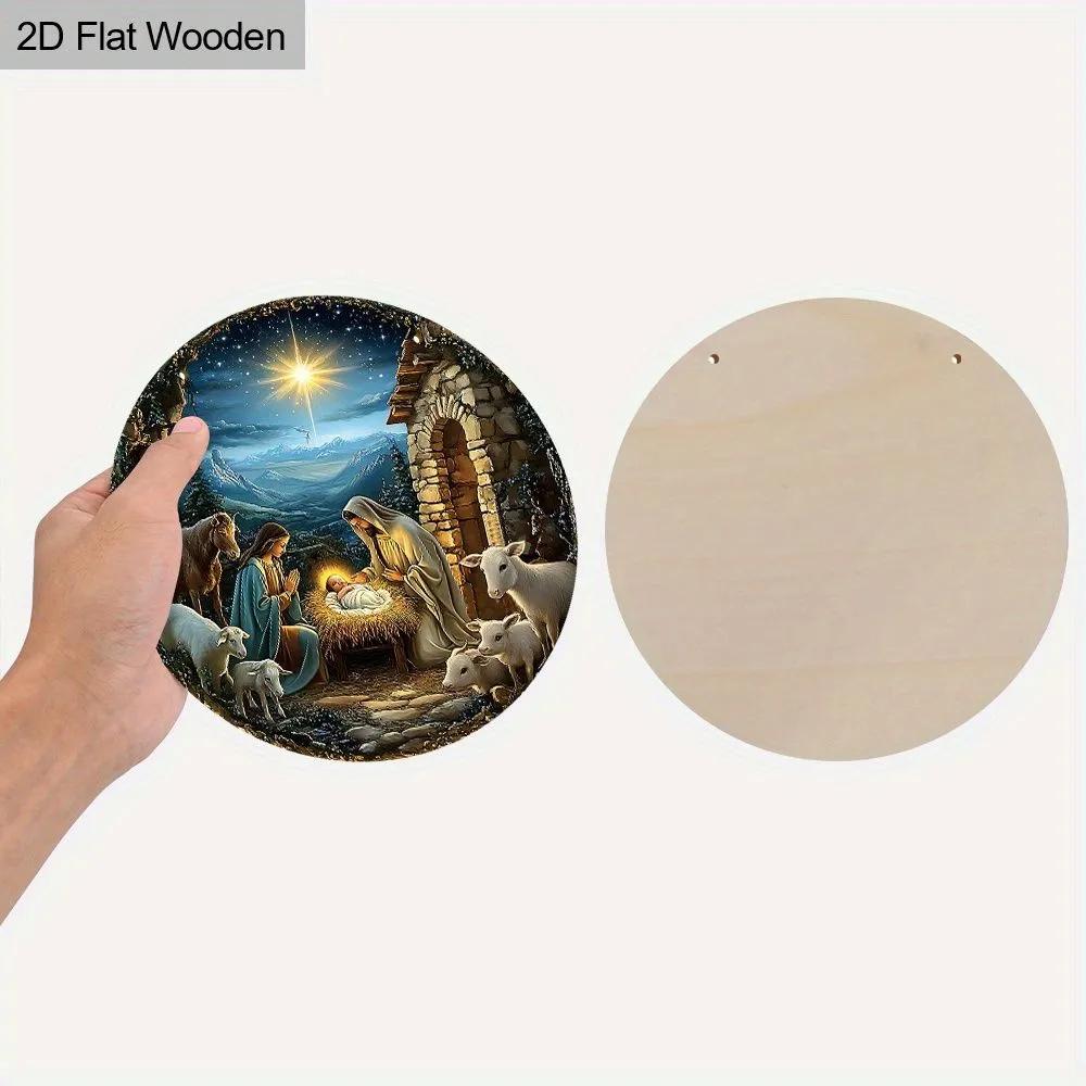 2D Atmosphere Wooden Decorations, Wall Ornaments, Home Decorations, And Doorplates