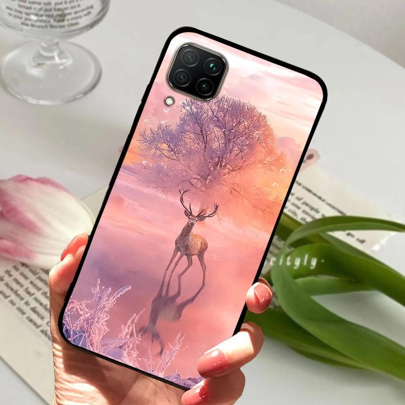 Мягкий чехол для телефона Huawei P40 Lite Чехол P 40 ТПУ Силикон Крутой Принт Животных Coque для Huawei P40 Pro Чехлы P40Lite P40Pro Capa