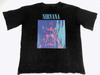 Футболка NIRVANA SLIVER BAND Плотный Хлопок Черный Унисекс S-4XL VN2378 Унисекс Футболка