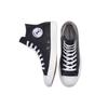 Converse Chuck Taylor All Star Сезонный цвет Кожаные Высокие Кроссовки Унисекс Кроссовки Черный Белый 166730C