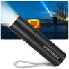 ABODXWERDI LED Алюминиевый 1200 3 USB для аварийного питания Первый уличный ночной и для выгула собаки фонарик, Компактный, Перезаряжаемый, Сплав, Люмены, 600 мАч,