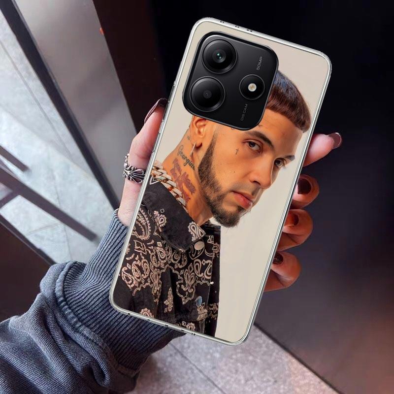 Anuel AA Real H-Hasta La M-Muerte Phone Case For Xiaomi Redmi Note 15 14 14S 13 12S 12 Pro Plus 11S 11 10S 10 4G Cover 11E 11T 5