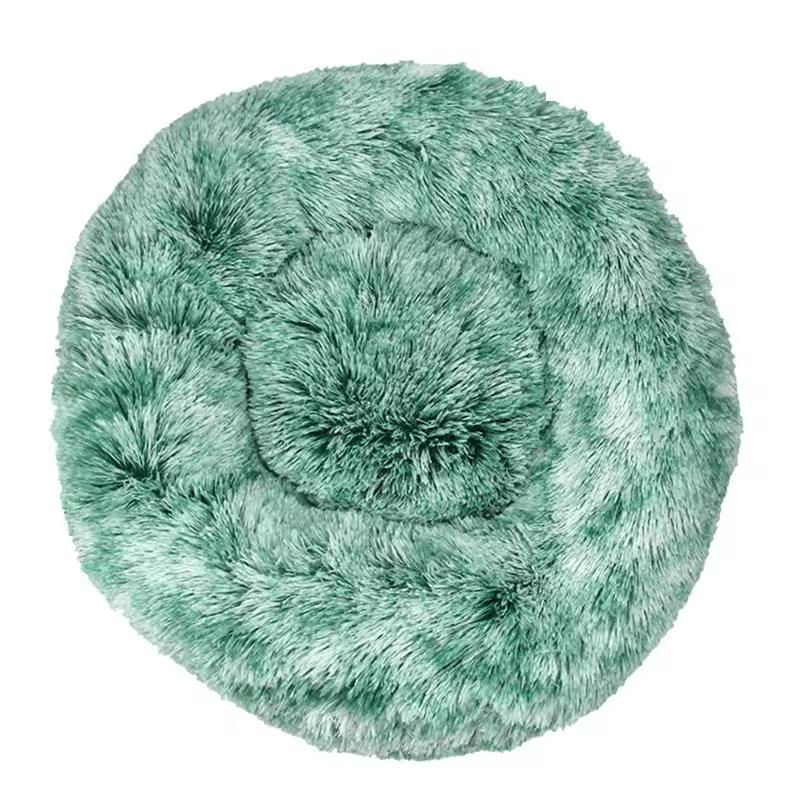 2021 Custom Modern Portable Cat & Dog Bed Indoor Eco-Friendly Fluffy Plush Soft Solid Pattern Camping Small Sizes
